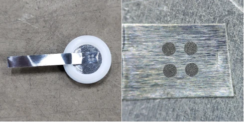 MOPA laser welded aluminum busbar connector for EV power battery pack packs